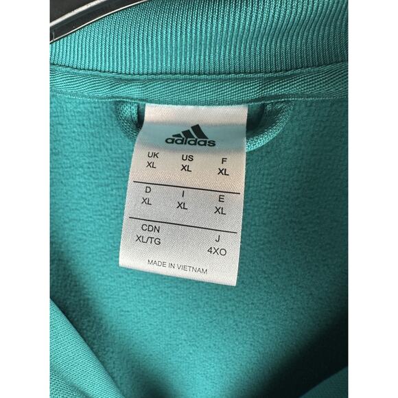 Adidas Germany 2018 Football Soccer Track Jacket Green CF2467 Zip Men's US XL - Picture 7 of 11
